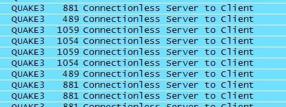 Quake3 game server resposne