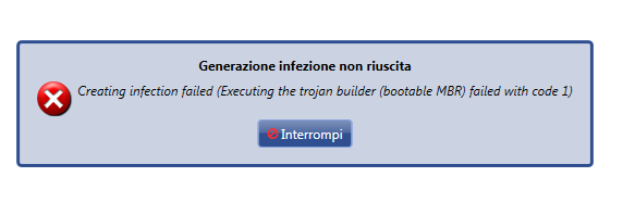 finspy italian error
